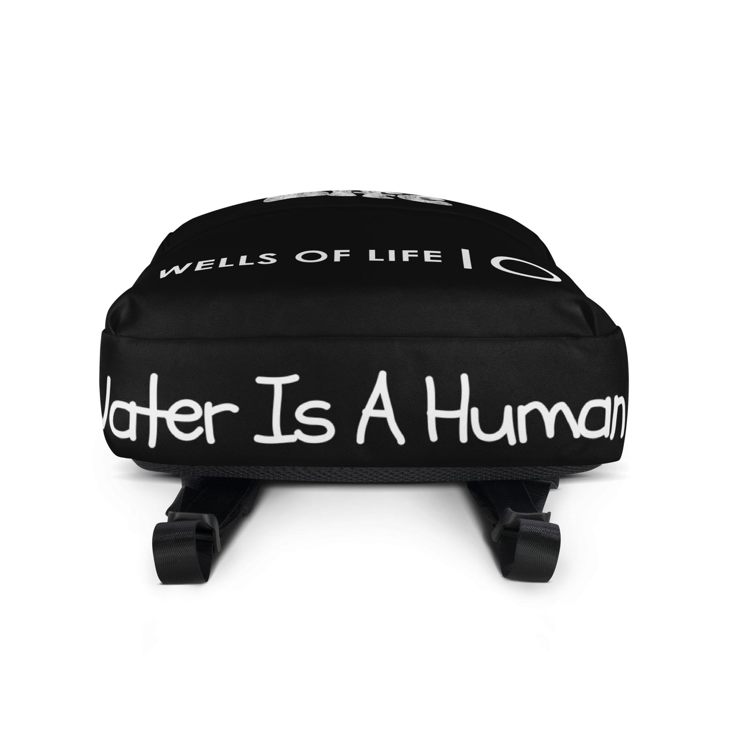 Water Is Life Custom Backpack