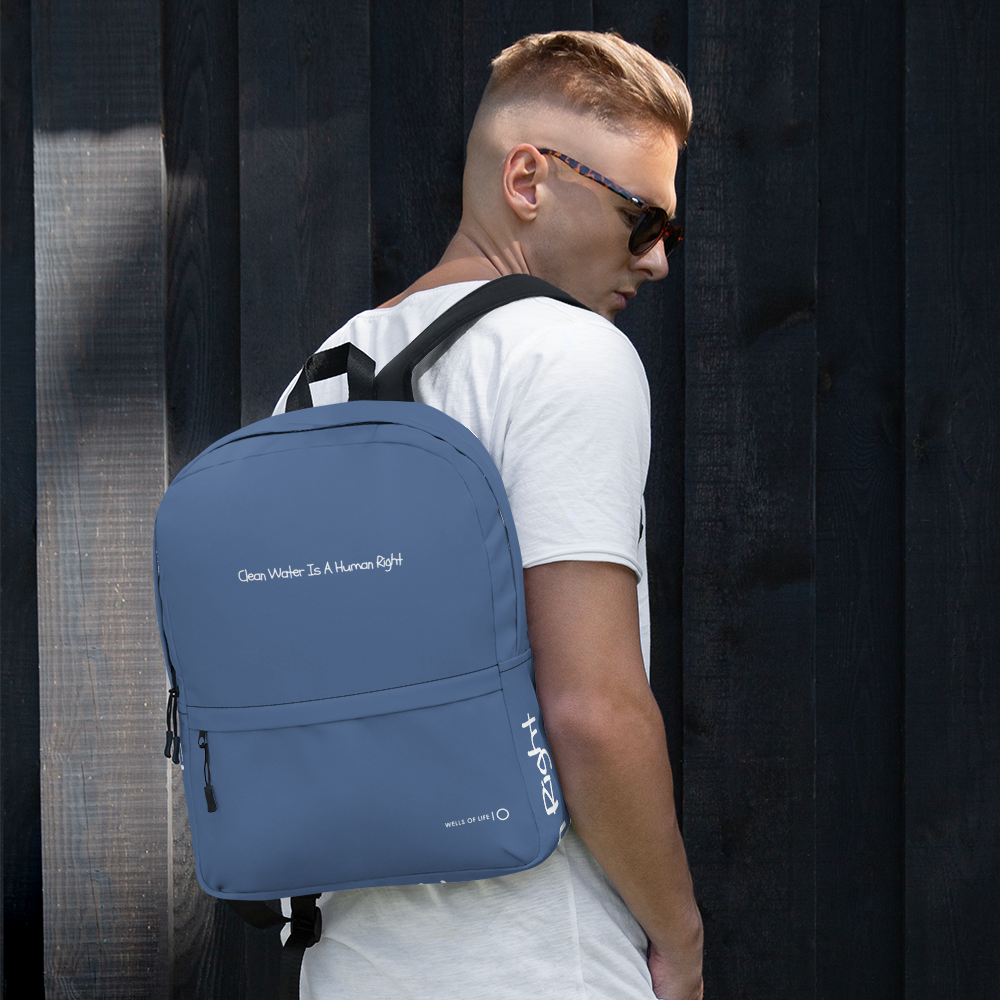 Clean Water Is A Human Right Custom Backpack