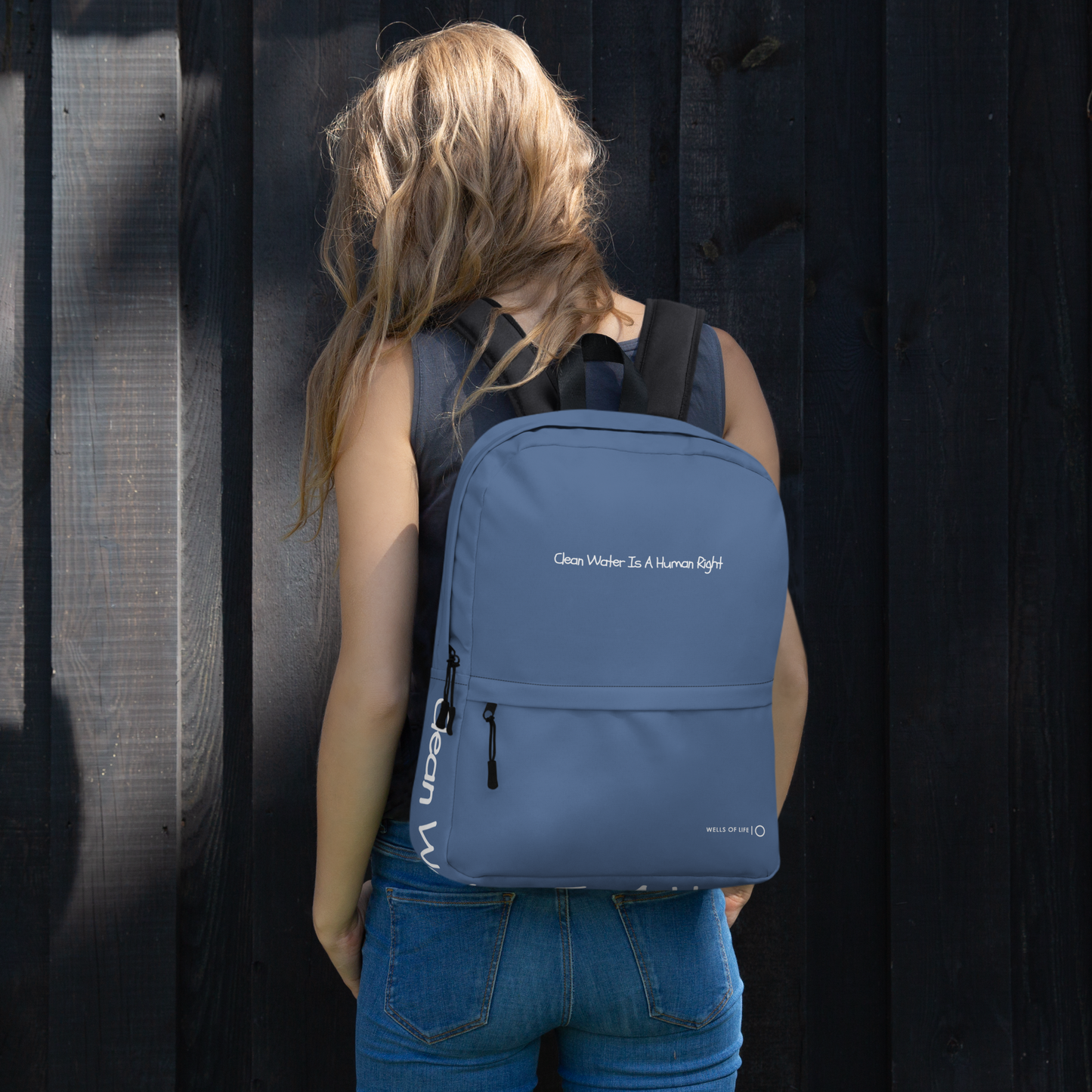 Clean Water Is A Human Right Custom Backpack