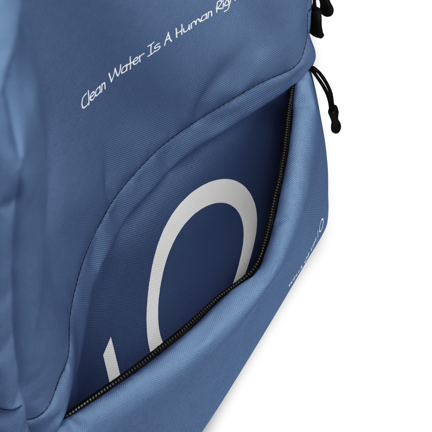 Clean Water Is A Human Right Custom Backpack