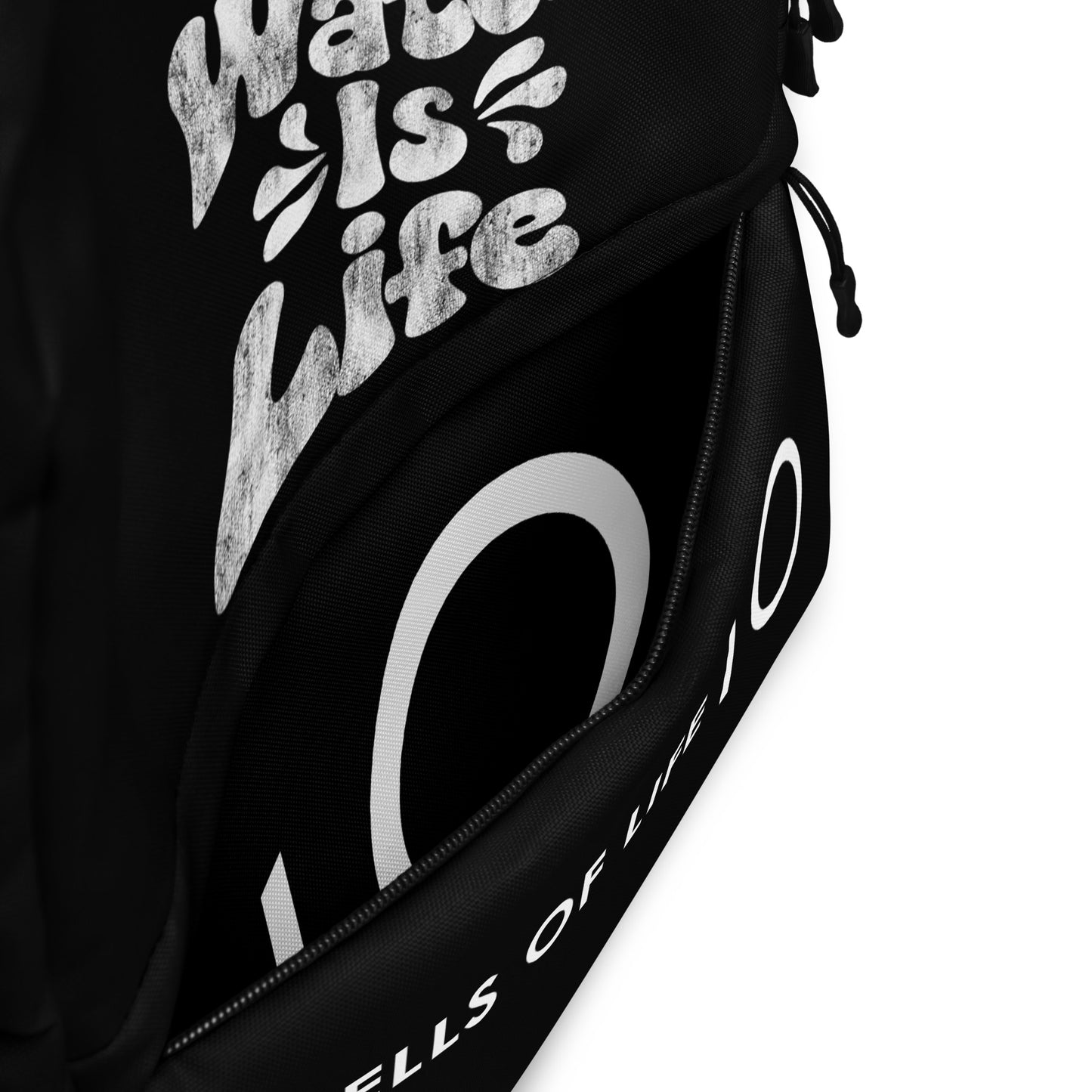 Water Is Life Custom Backpack