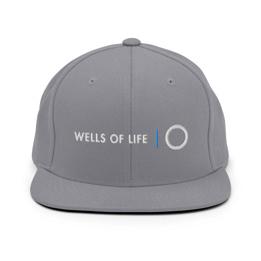 Wells Of Life Logo Snapback Hat