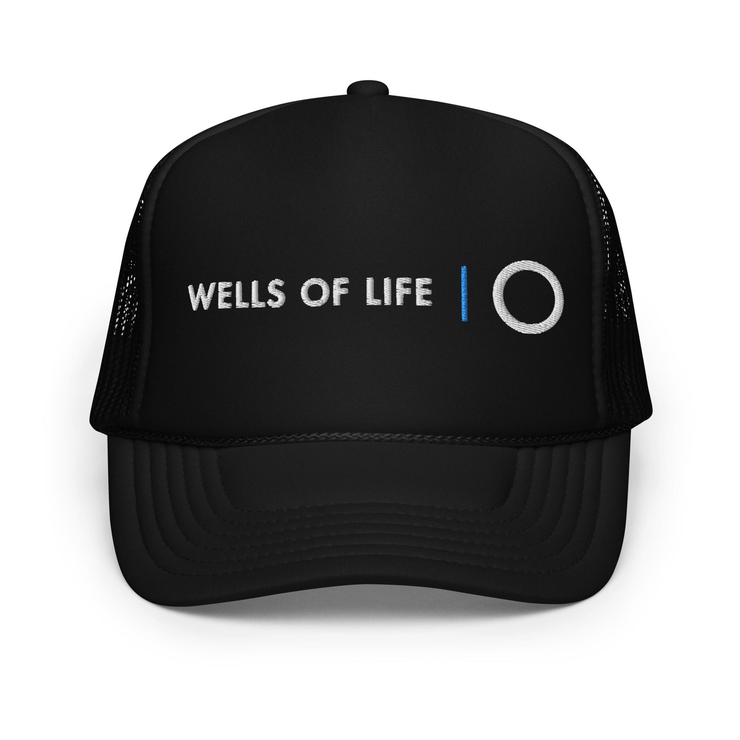 Wells Of Life Logo Foam Trucker Cap