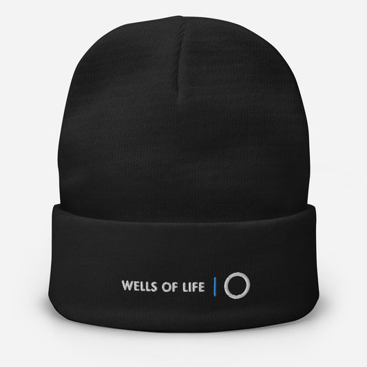 Wells Of Life Logo Beanie