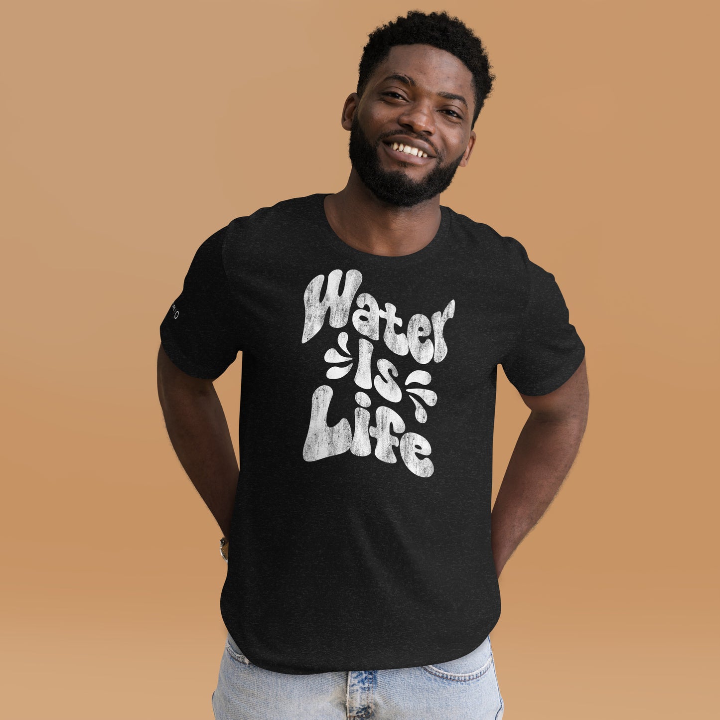 Water Is Life Vintage Print Unisex t-shirt