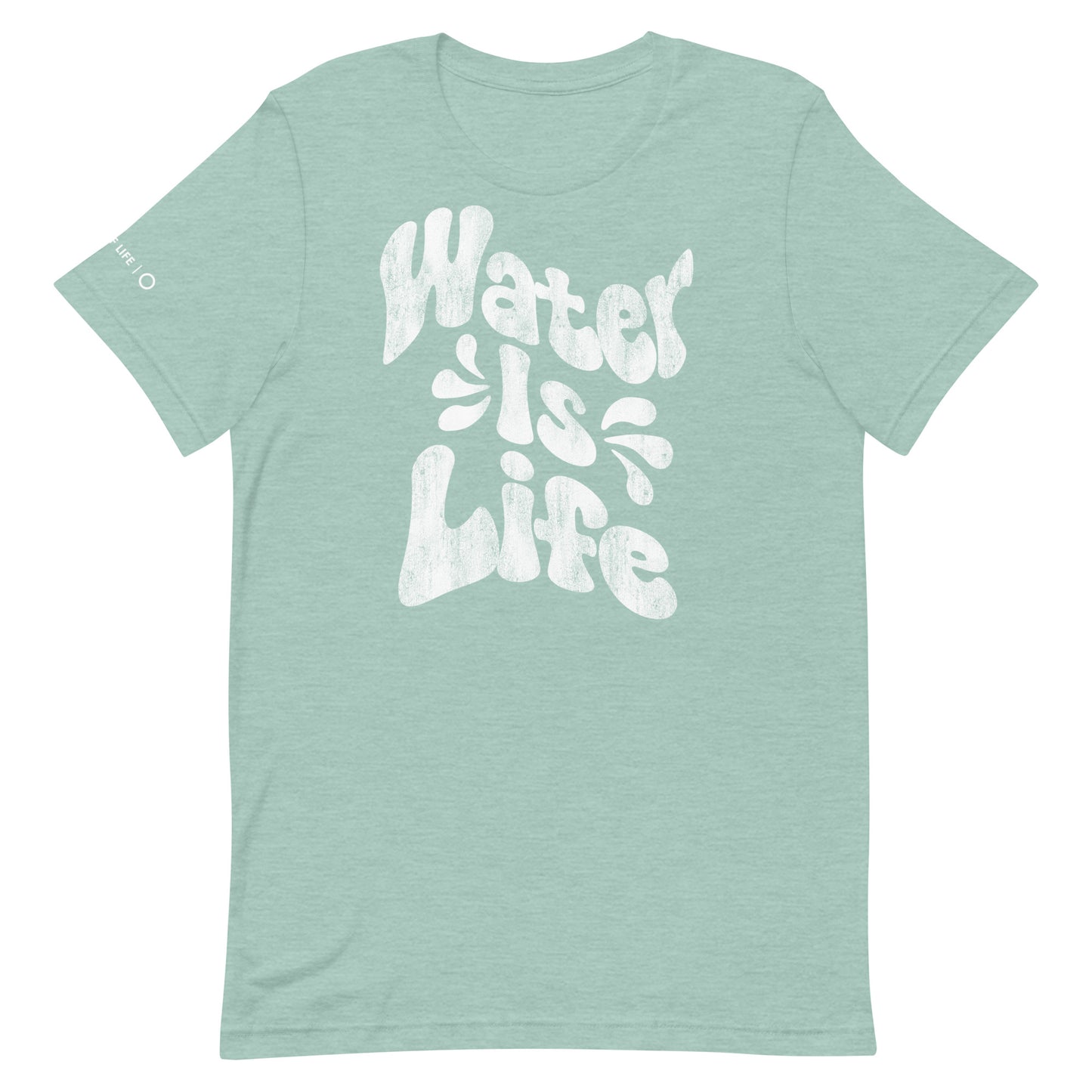 Water Is Life Vintage Print Unisex t-shirt