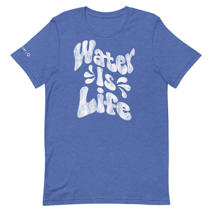 Water Is Life Vintage Print Unisex t-shirt
