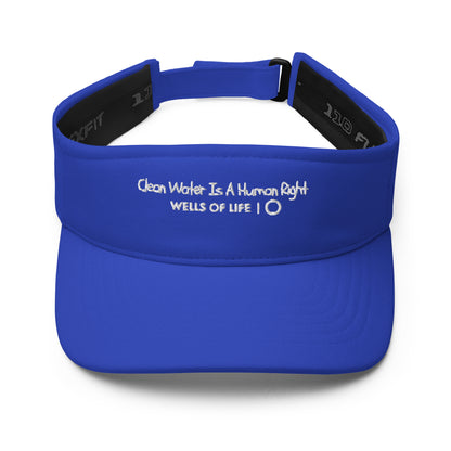 Clean Water Is A Human Right Unisex Visor